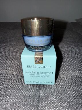 Estée Lauder revitalizing supreme night power bounce cream .24 oz NIB
